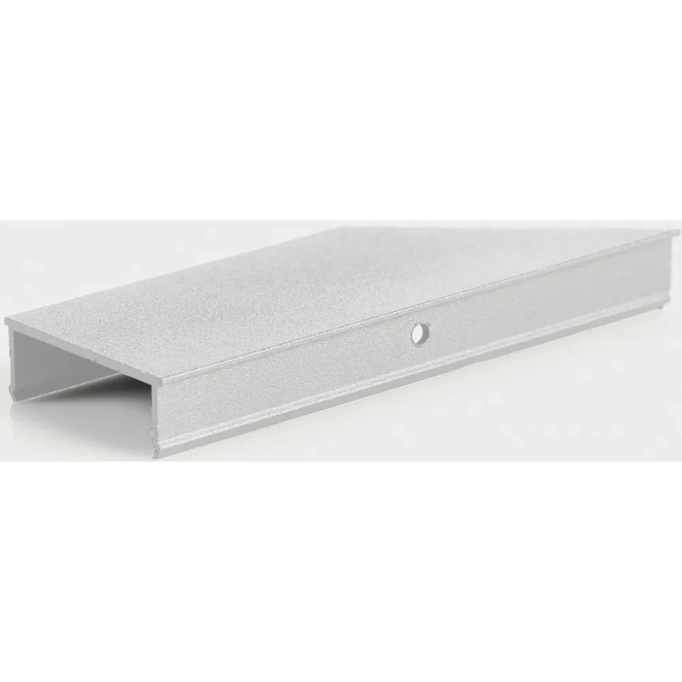 HYBRID COVER VINKEL HØJRE HVID L100MM