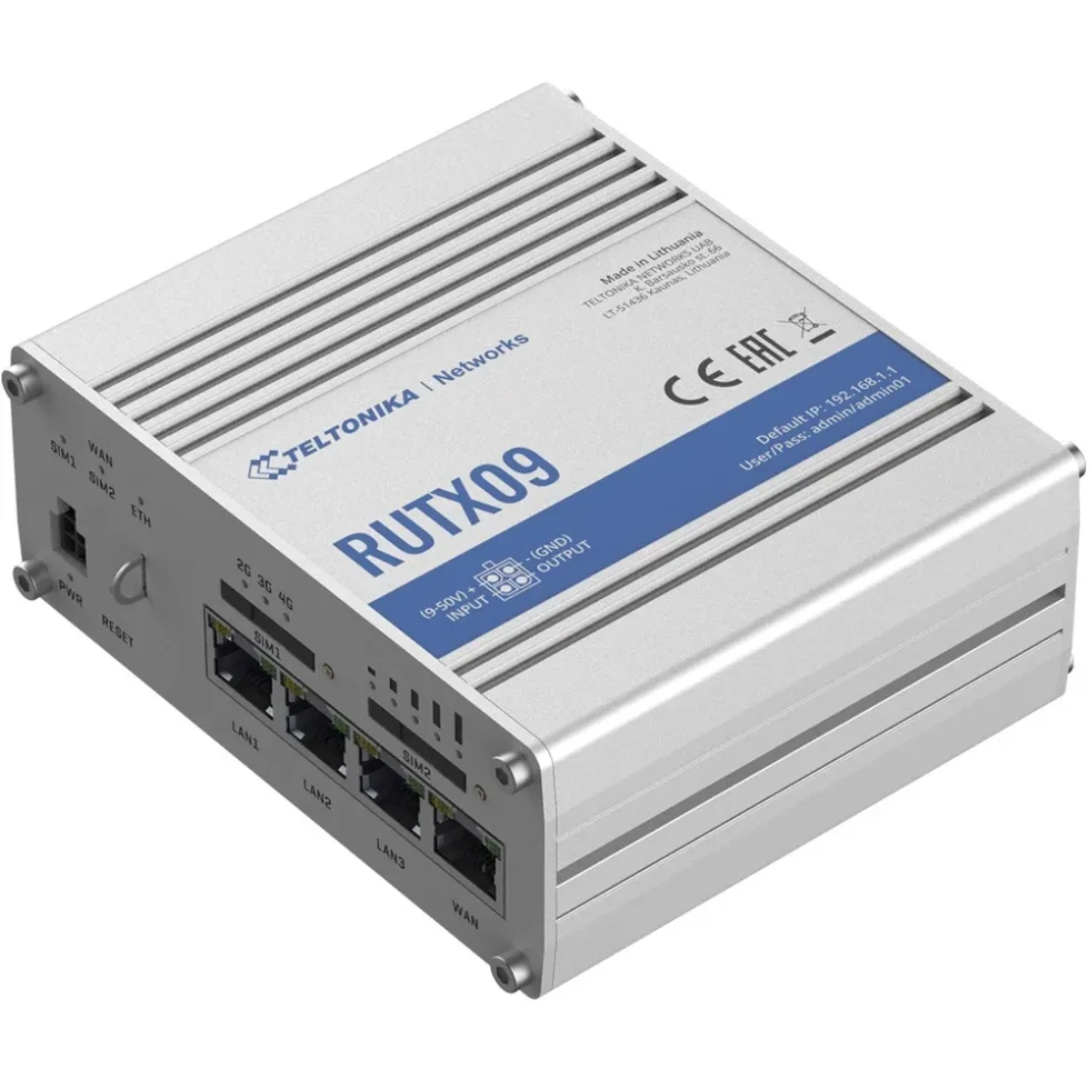 RUTX09 4G/LTE CAT 6 ROUTER