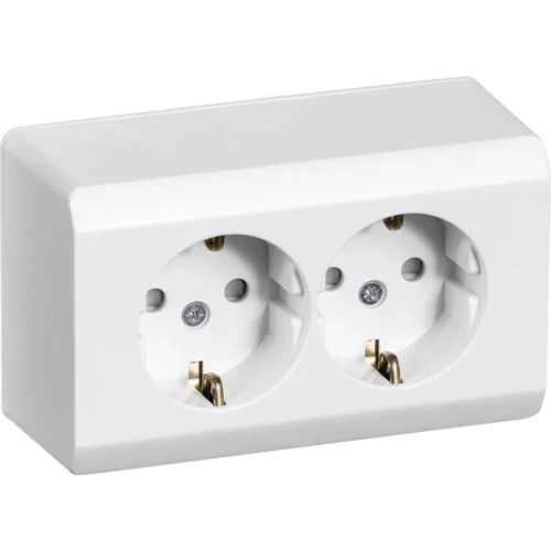 DOBB.STIKKONT.STANDARD,SCHUKO,LK-HVID