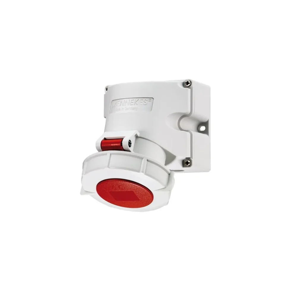 CEE VÆGUDTAG 5 POLET 32A 400V IP67, H6
