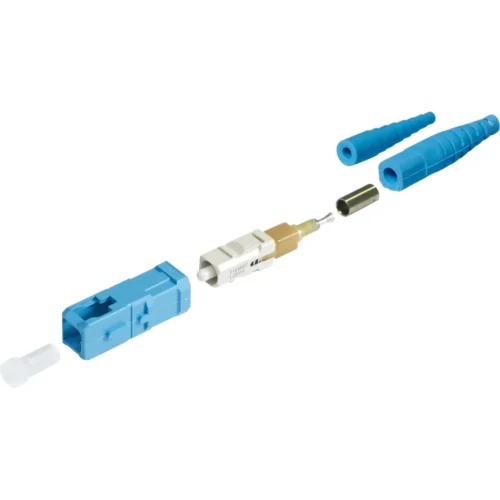 FIBERKONNEKTOR SC/UPC 9/125 OS2 BLÅ