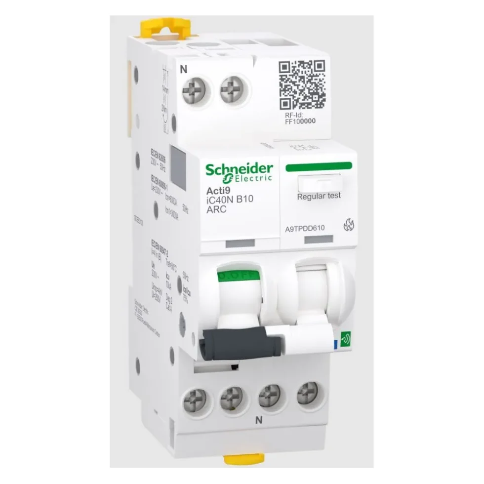 GNISTDETEKTOR A9 ACTIVE MCB+AFD 1PN B10A