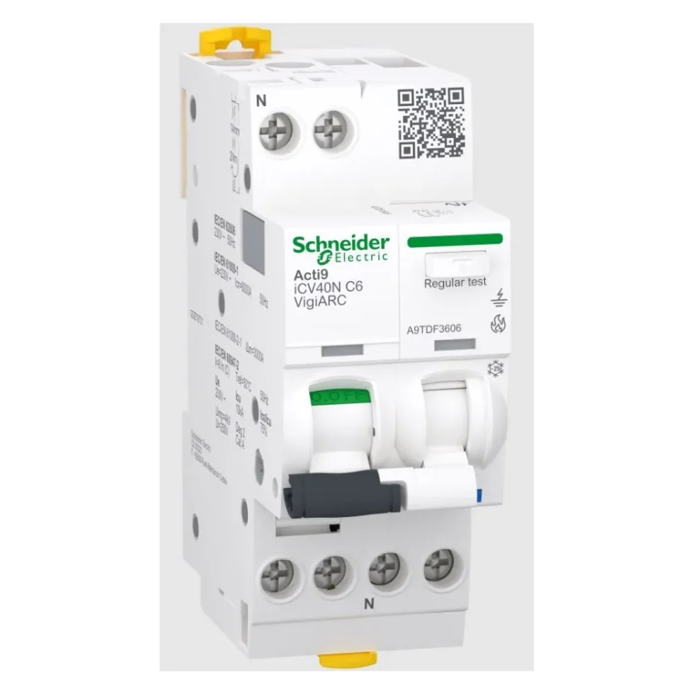 GNISTDETEKTOR MCB+RCD+AFD 1PN C6A 30MA