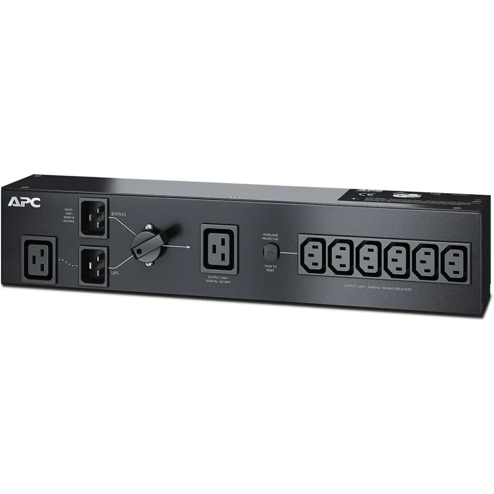 BYPASS PANEL 6XC13+1XC19, 16A - 3000VA