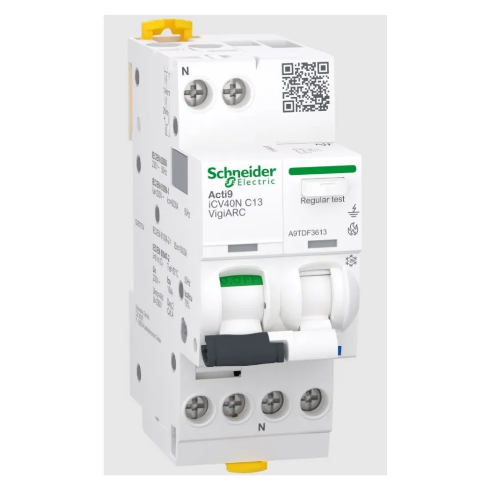 GNISTDETEKTOR MCB+RCD+AFD 1PN C13A 30MA