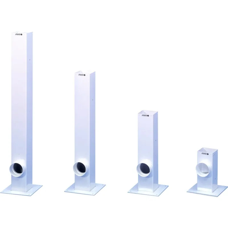 SOKKELKASSE SYSTEM 50 L=250 SIDE HVID