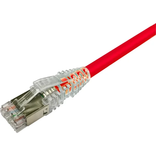 PATCHKABEL KAT6A S/FTP LSZH 4,0M RØD