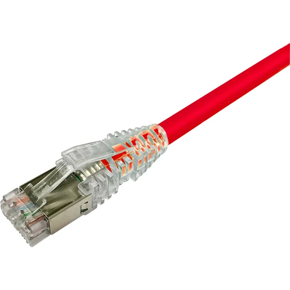 PATCHKABEL KAT6A S/FTP LSZH 7,5M RØD