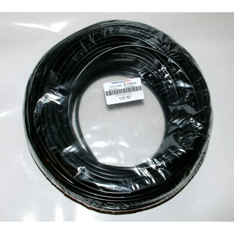 PVC SLANGE 8MM BK 50M
