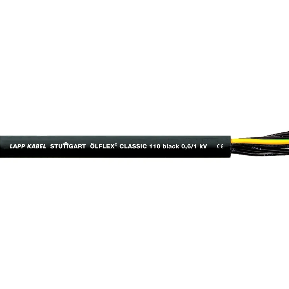 ÖLFLEX CLASSIC 110 BK 0,6/1kV7G0,75 R100