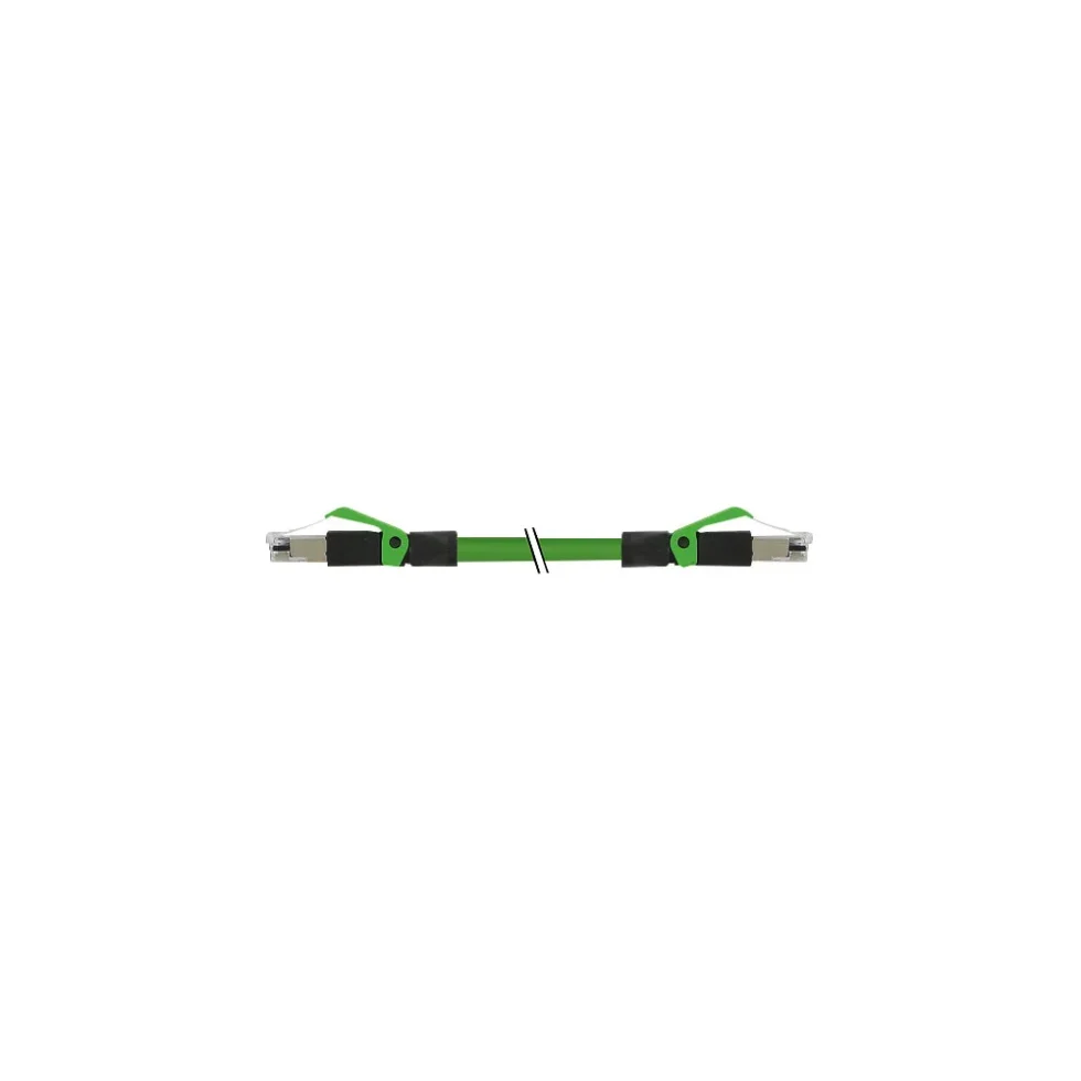 RJ45 han 0° / RJ45 han 0° skærmet 0,6m