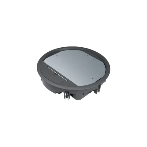KOMPLET GULVBOKS Ø275MM 12MM LÅG SORT