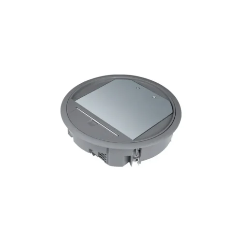 KOMPLET GULVBOKS Ø215MM 5MM LÅG GRÅ