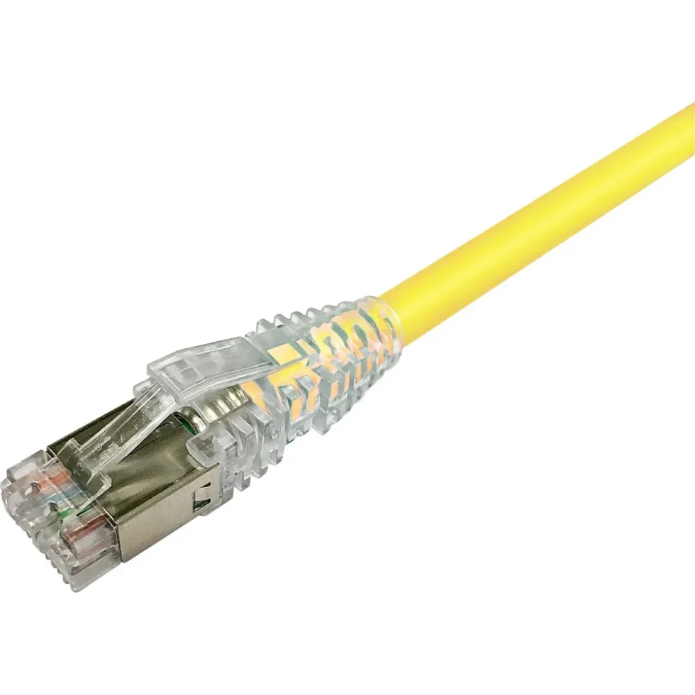 PATCHKABEL KAT6A S/FTP LSZH 7,5M GUL