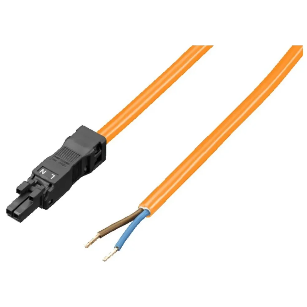 TILSLUTNINGSLED. LED 230V 2-POL 3M UL