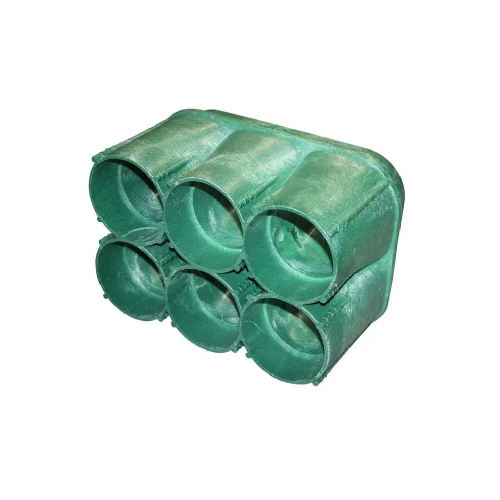 MULTIDUCT 6W 6X110MM OVERGANG