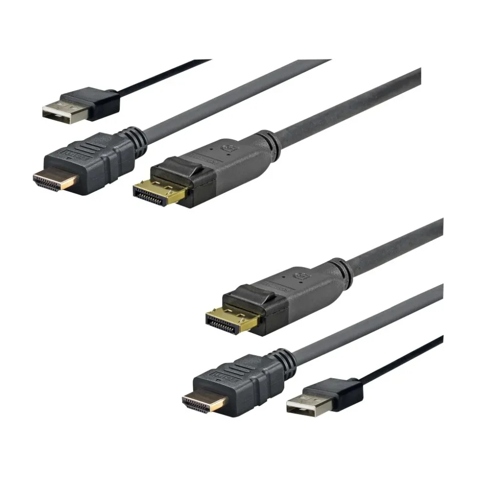 PRO HDMI OG USB TIL DISPLAYPORT 5M