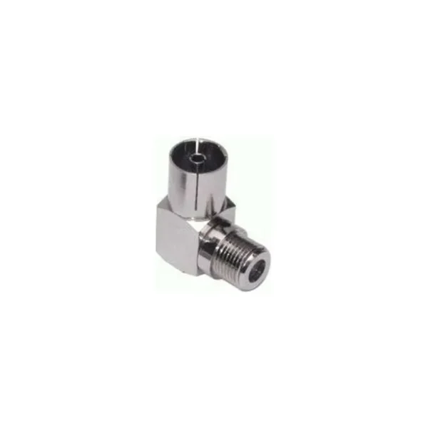 IEC COAX HUN - F-CONN HUN VINKEL ADAPTER