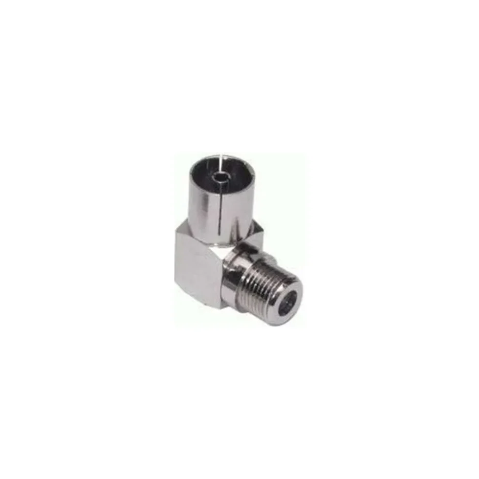 IEC COAX HUN - F-CONN HUN VINKEL ADAPTER