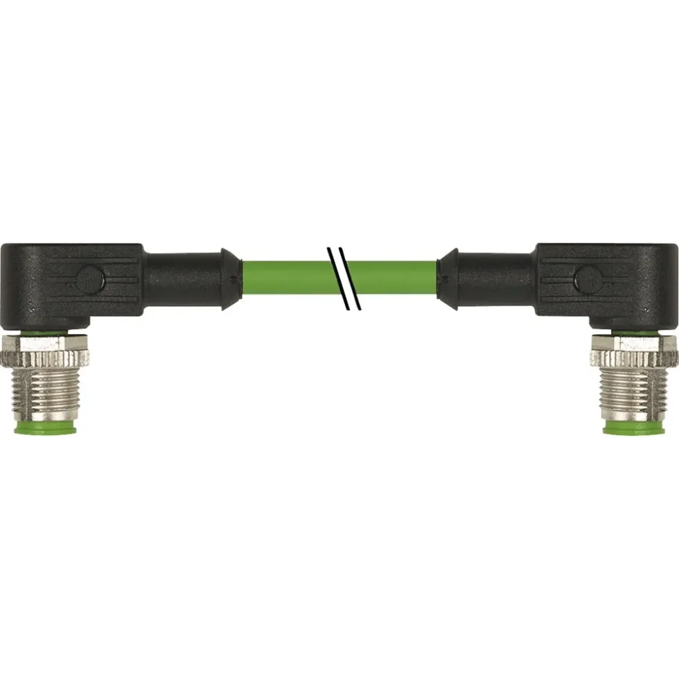BUS KABEL 2X M12 D-KODET 3,0M