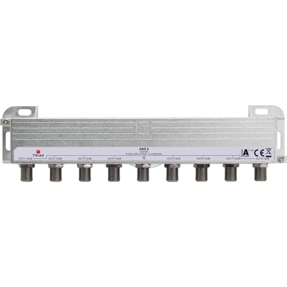 Antenne fordeler 8 vejs, 5 - 1300 MHz