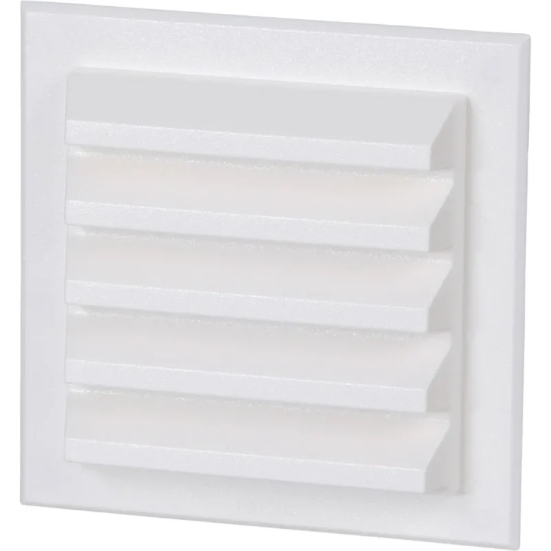 MURRIST 115X115 MM HVID PLAST