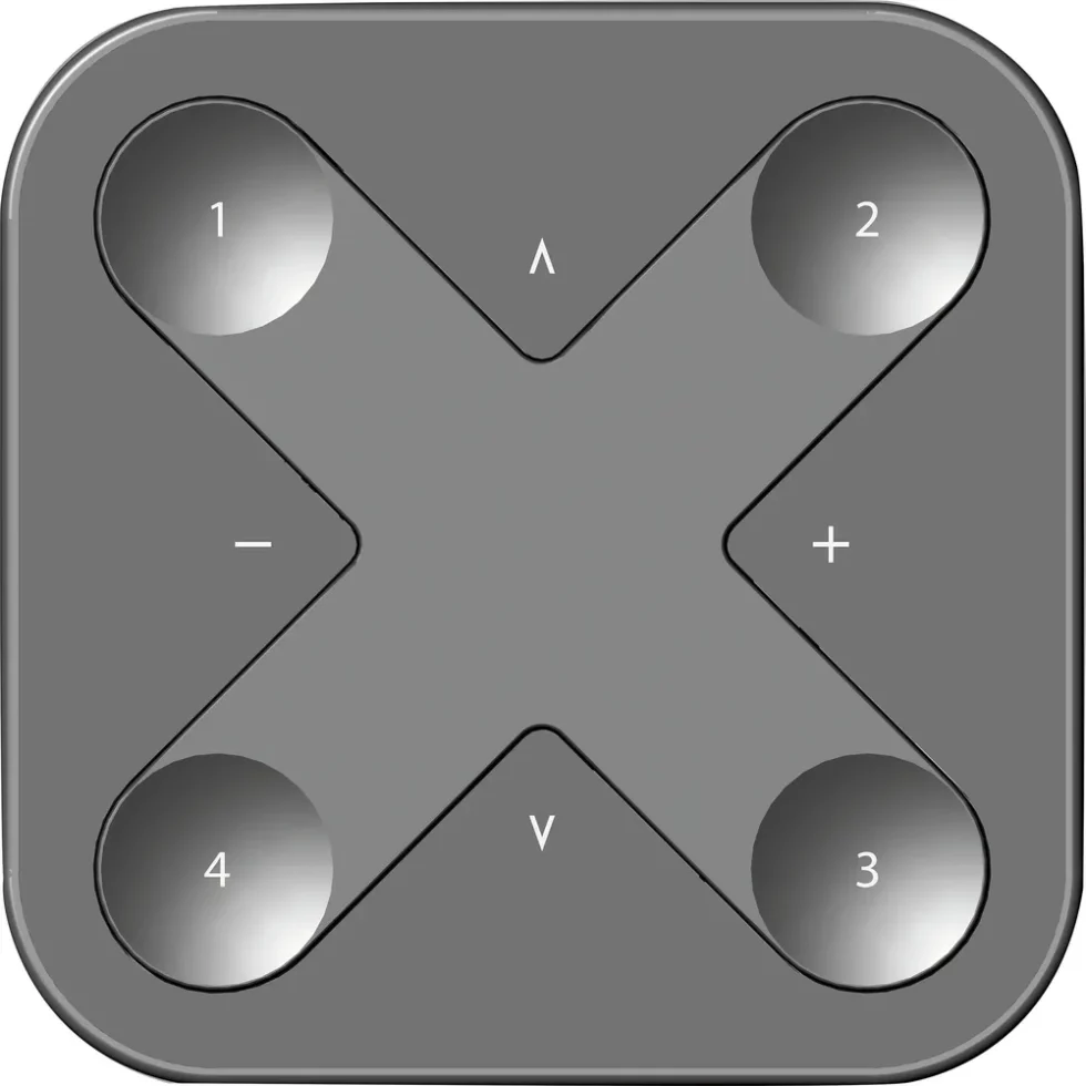 Casambi Xpress trådløst panel Sort