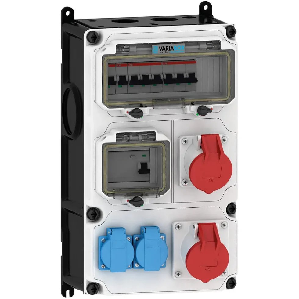 Variabox L tavle med CEE 16A - DK