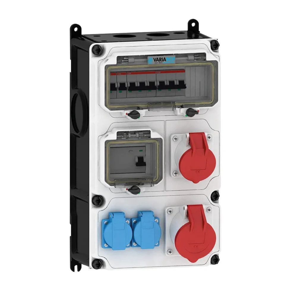 Variabox L tavle med CEE 16/32A - DK