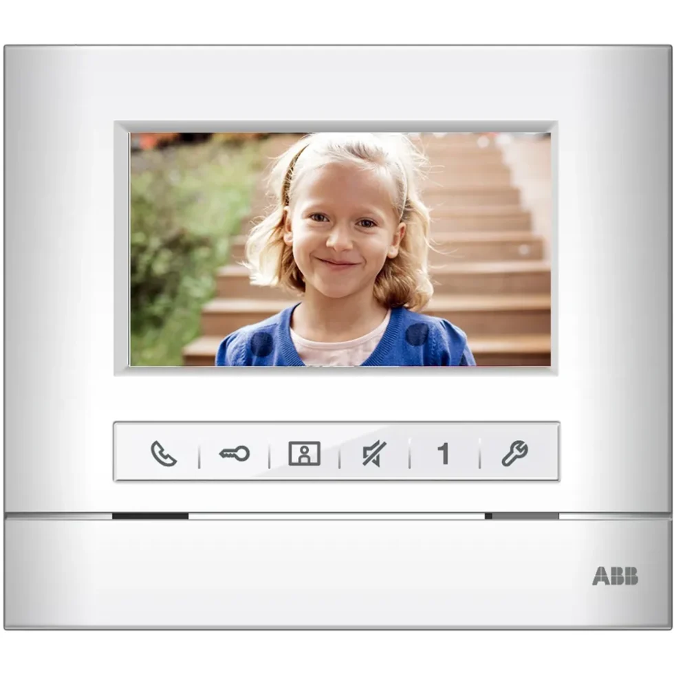ABB-Welcome Video-svartelefon