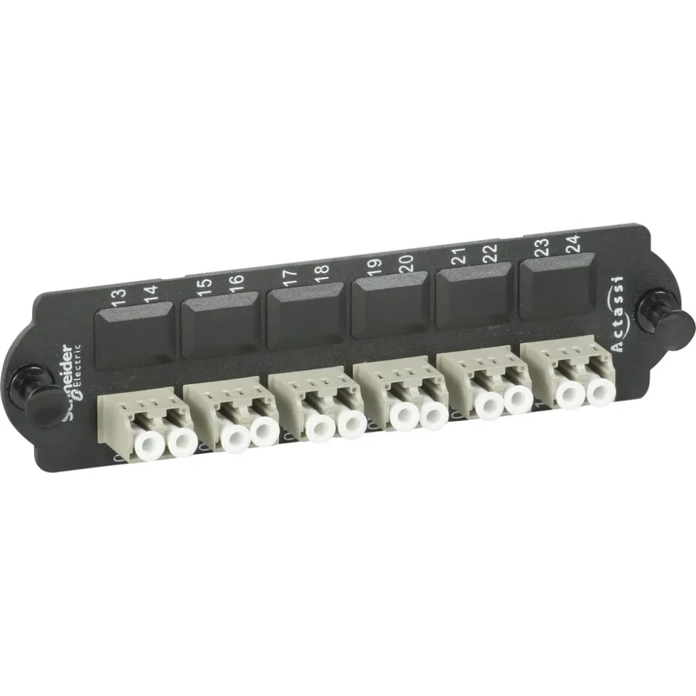 Montageplade HD incl. 6xLC duplex MM