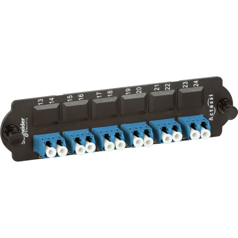 Montageplade HD incl. 6xLC duplex SM