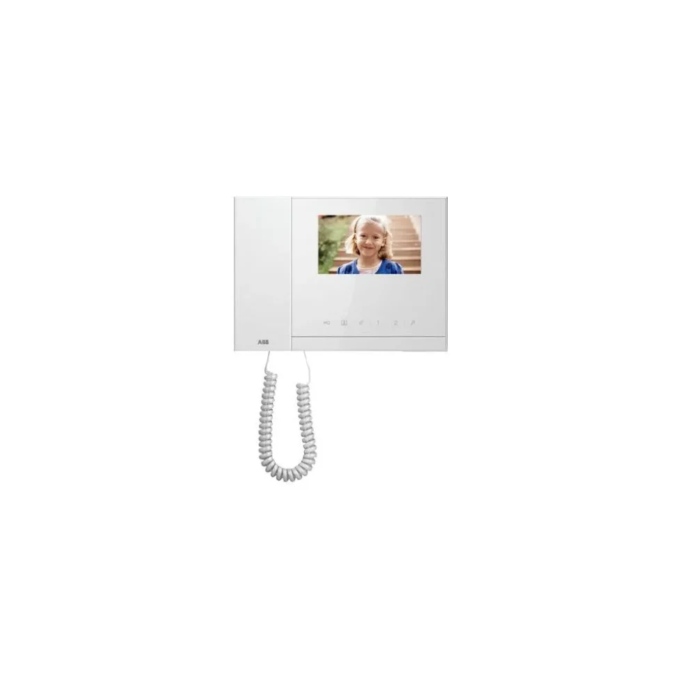 ABB-Welcome Video-svartelefon m/rør