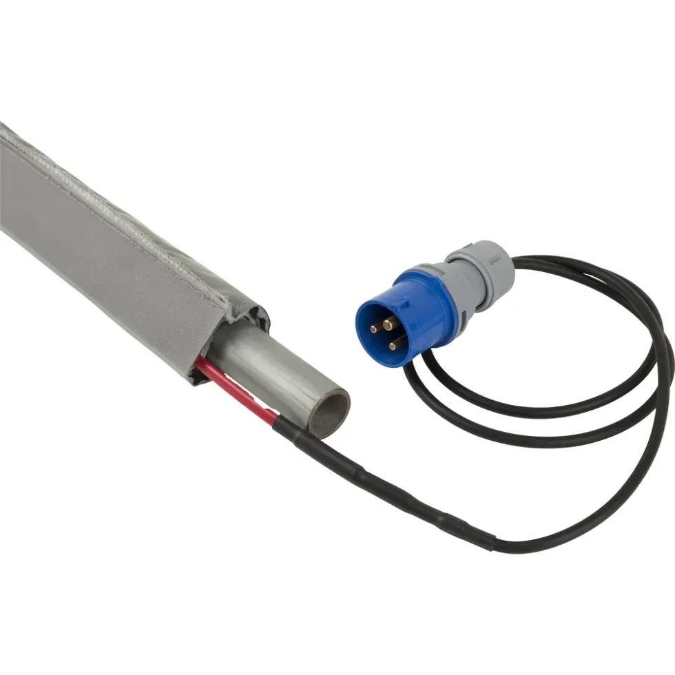 Varmesvøb med IEC309-stik 12 m