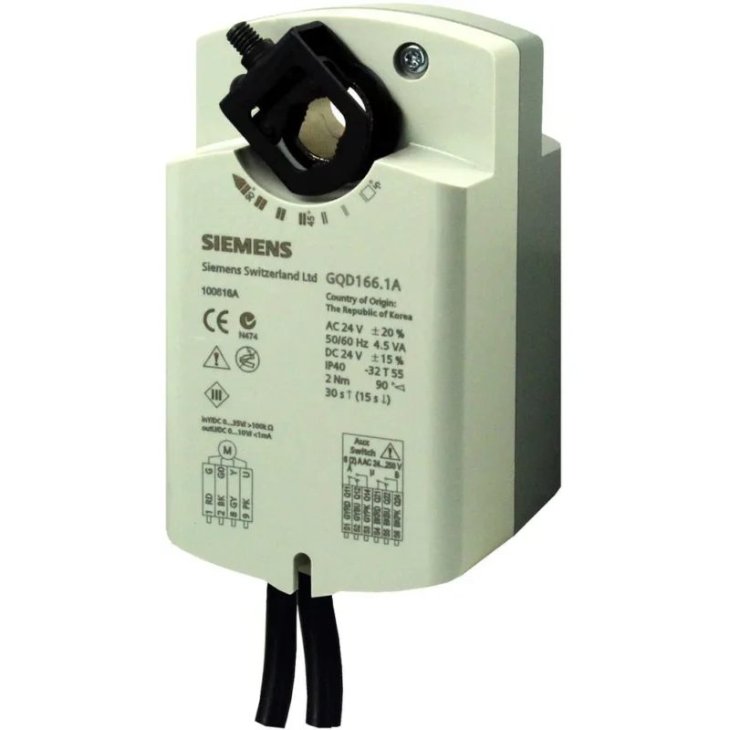 SPJÆLDMOTOR GQD326.1A 230V 2NM 2-PKT.