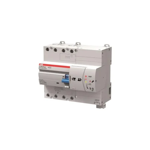 RCD med selvtest, 4P, 63A, 30 mA, type A