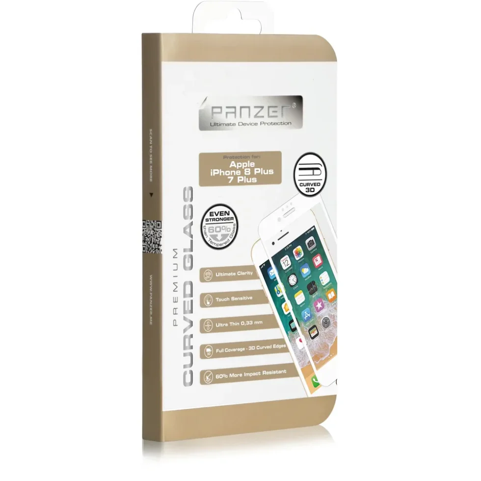 IPHONE 7 PLUS CURVED SILICATE GLASS HVID