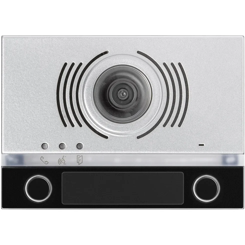 FRONTPLADE TIL AUDIO/VIDEO MED 2 KNAPPER