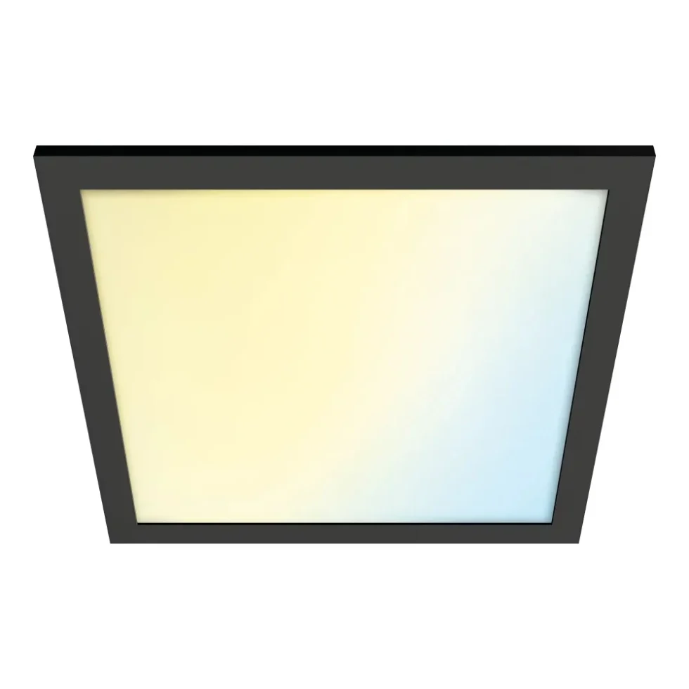PANEL WIZ CEILING SQ 36W BLACK 27-65K TW