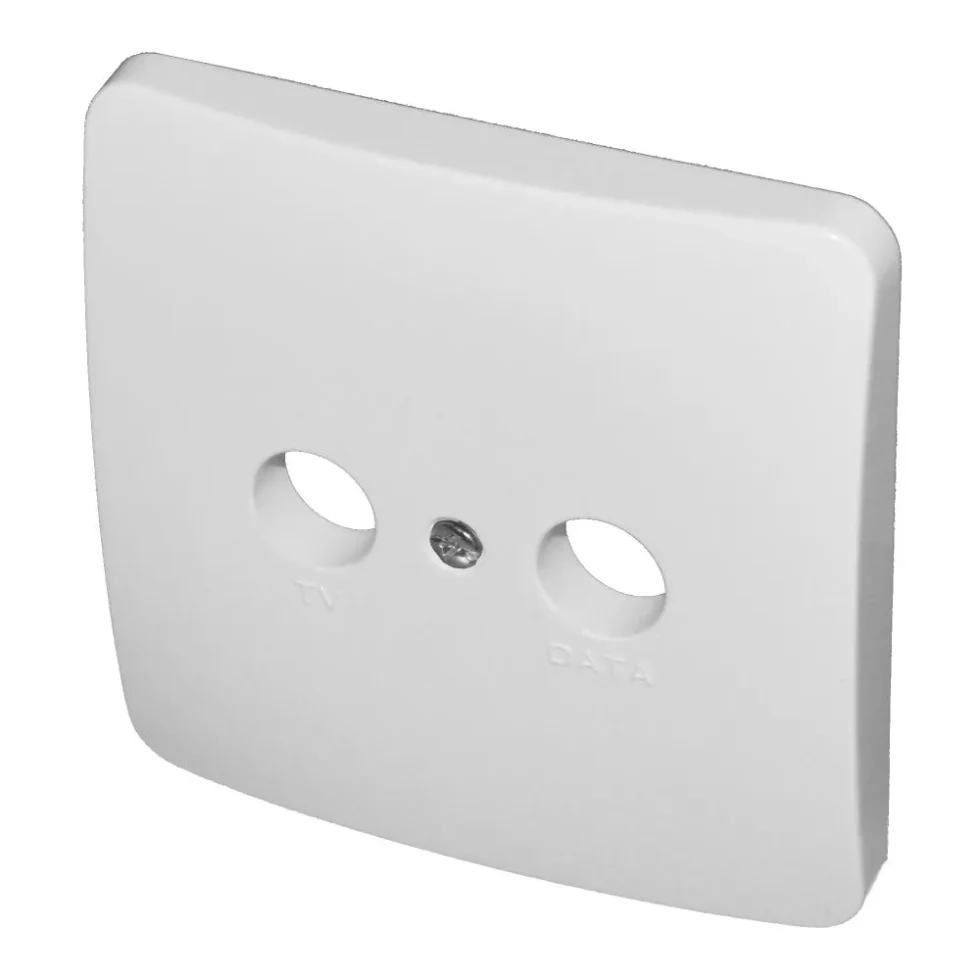 FRONTDÆKSEL 80X80MM EURO ANTENNE UDT.