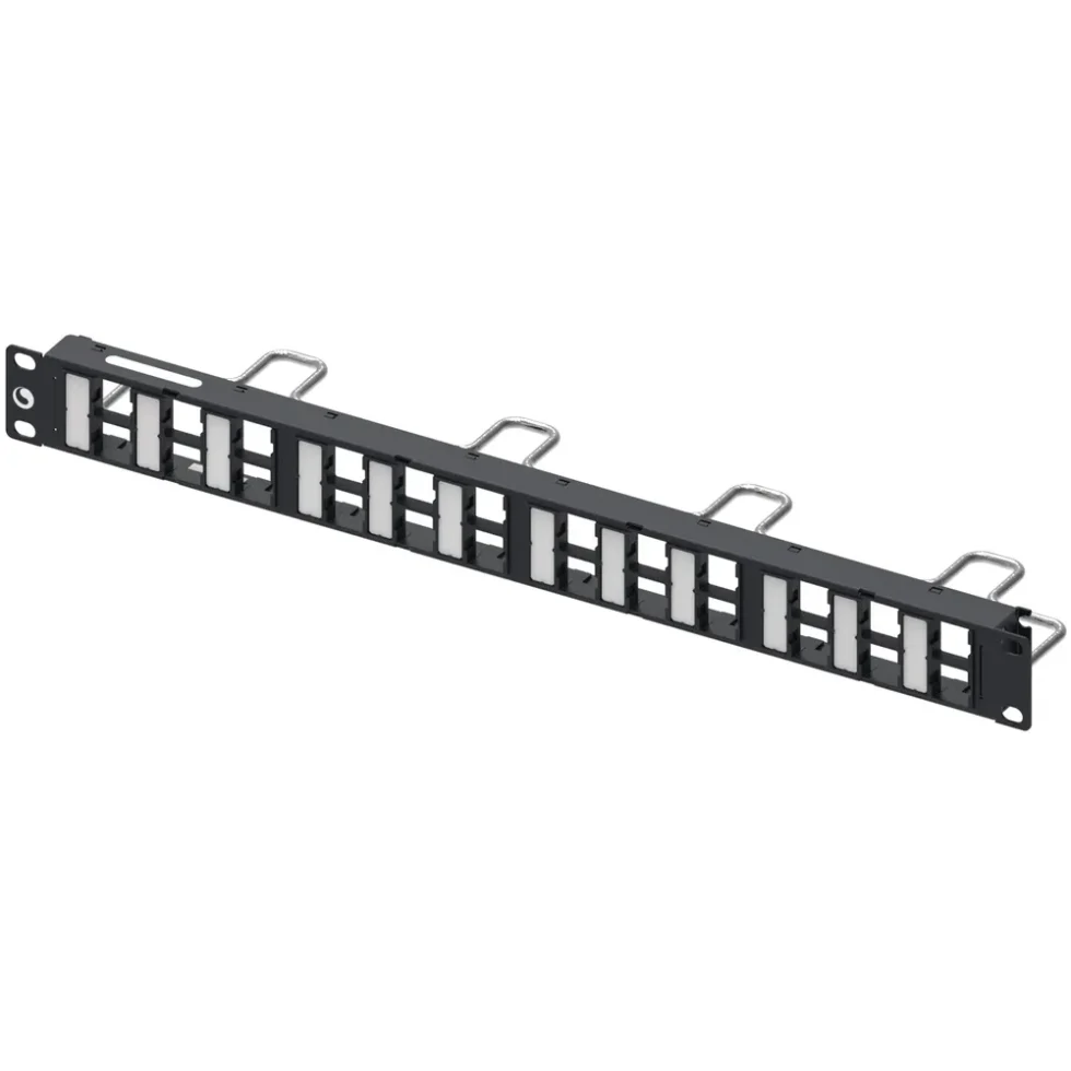 PATCHPANEL M-SERIE 24 PORT UTP 1HE