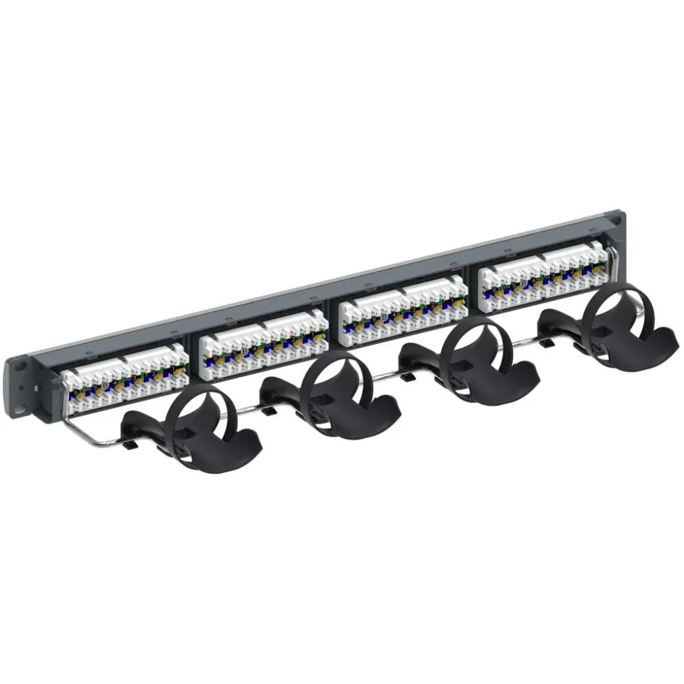 PATCHPANEL 1100GS6 24X KAT6A UTP 1HE