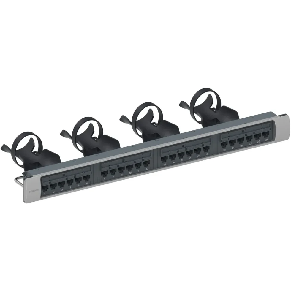PATCHPANEL 1100GS3 24X KAT6 UTP 1HE