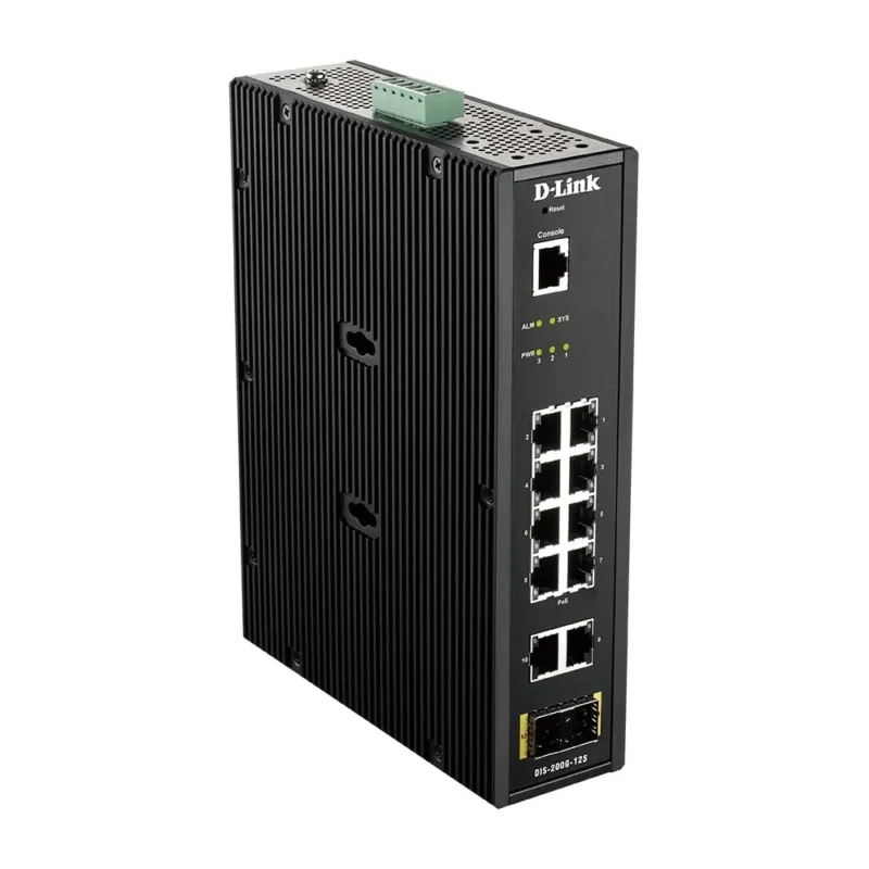 INDUSTRI SWITCH 12X GB DIS-200G-12S