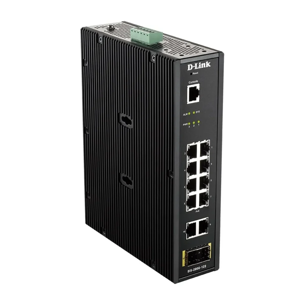 INDUSTRI SWITCH 12X GB DIS-200G-12S