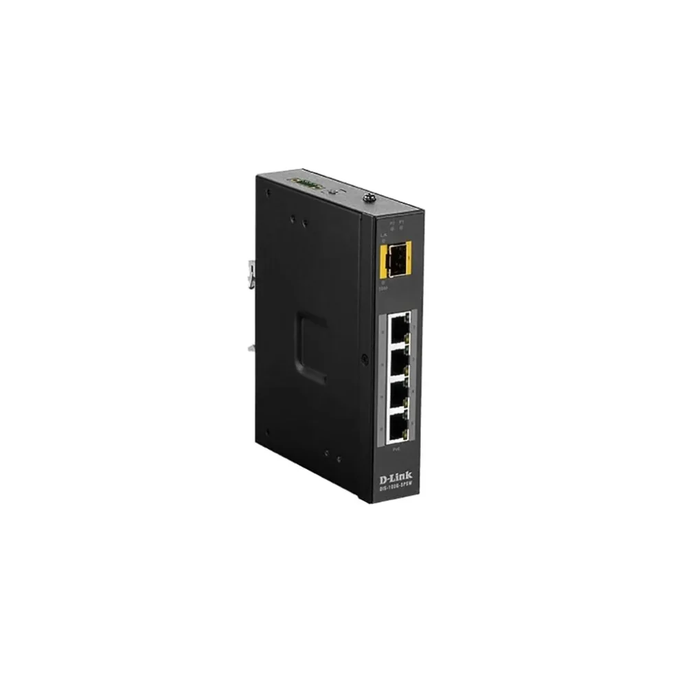 INDUSTRI SWITCH 5X GB POE DIS-100G-5PSW