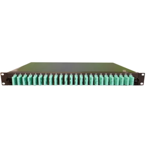 FIBERPANEL 1HE MED 24X SC/DX OM3 KOMPLET