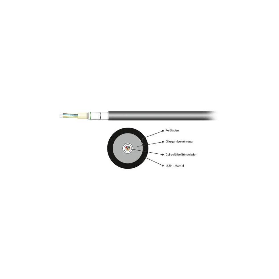 FIBERKABEL CTC 24X50MY OM4 UNI DCA