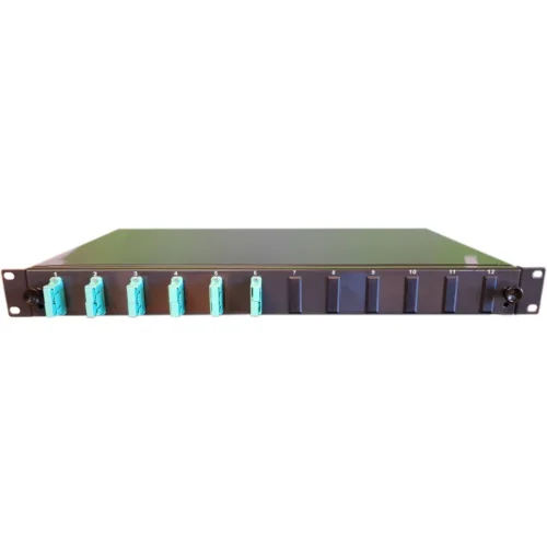 FIBERPANEL 1HE MED 6X SC/DX OM3 KOMPLET