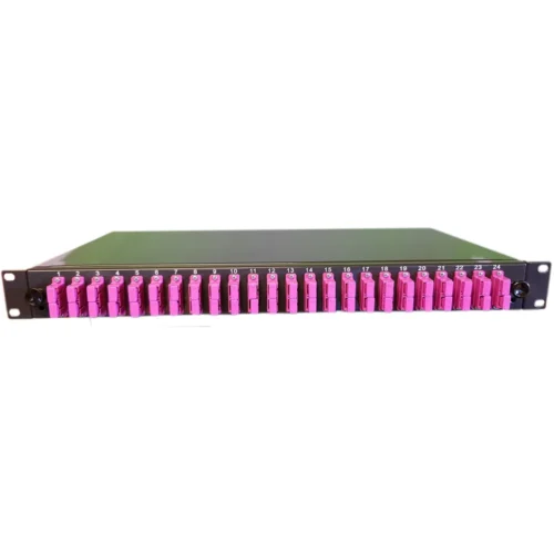 FIBERPANEL 1HE MED 24X SC/DX OM4 KOMPLET